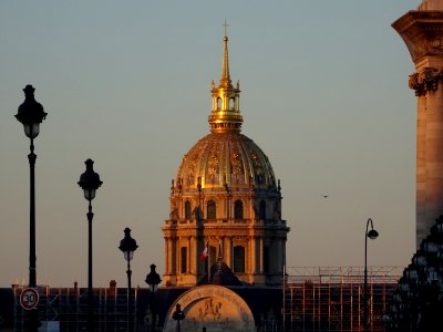 Lever de soleil sur Paris 