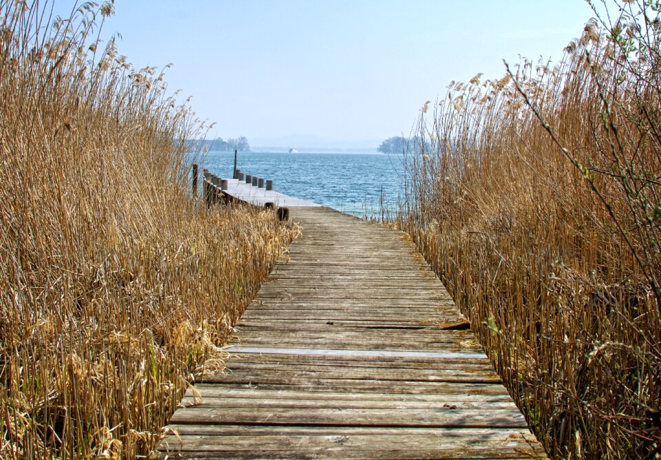 Water boardwalk waters