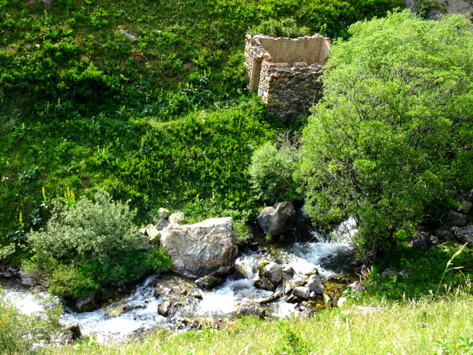 Ruine près du torrent du Rif 