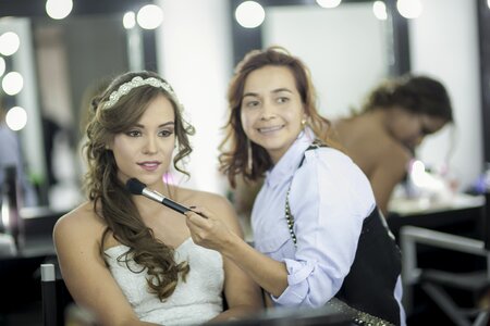 Wedding makeup make-up artist photo