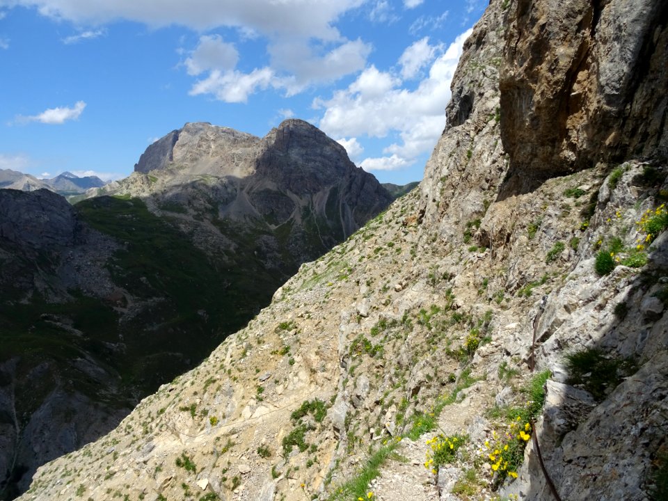 Regard arrière sur le passage en traversée que l'on vient … 