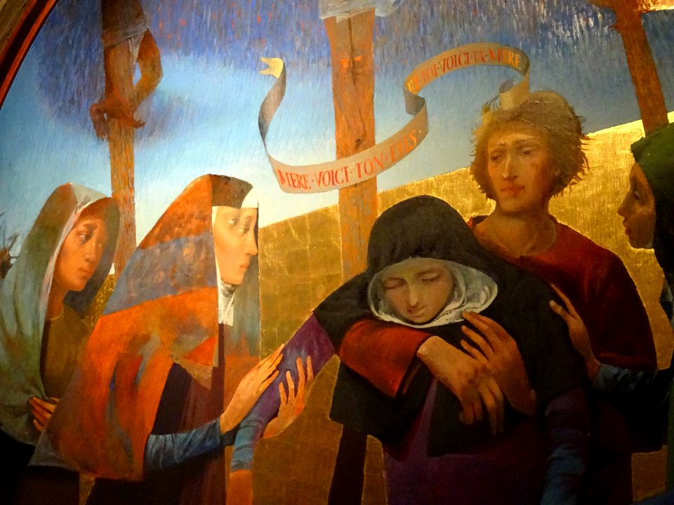 Tableau, basilique Notre Dame de La Salette, sanctuaire No… 
