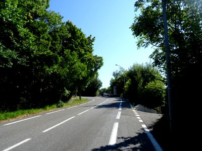 Premières rampes dans la montée au col Bayard 