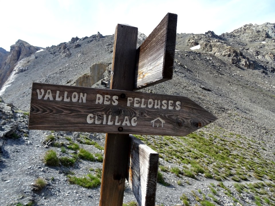 Pas du Curé 2783 m ... Vallon des Pelouses ... où je vais … 