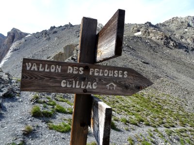 Pas du Curé 2783 m ... Vallon des Pelouses ... où je vais … 