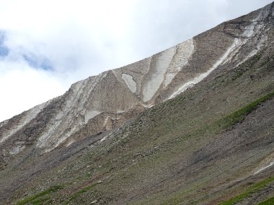 Miroir de faille sur la Pointe de Serre 