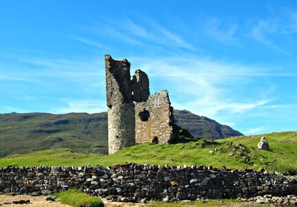 Ardvreck ancient ruin