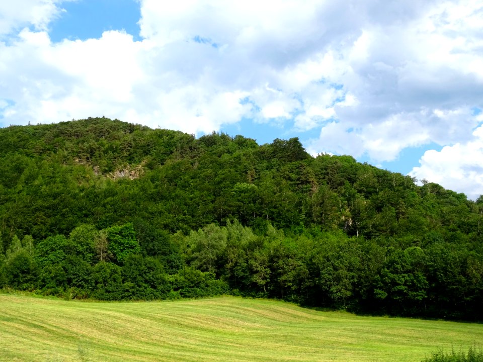 Paysage entre Corps et Saint-Firmin, Hautes-Alpes 