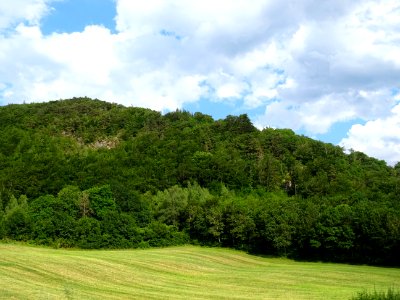 Paysage entre Corps et Saint-Firmin, Hautes-Alpes 
