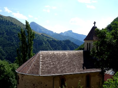Dans la montée vers le sanctuaire Notre-Dame de La Salette… 