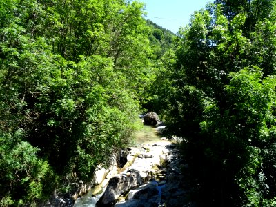 La Souloise, juste en-dessous de Saint-Disdier-en-Dévoluy,… 