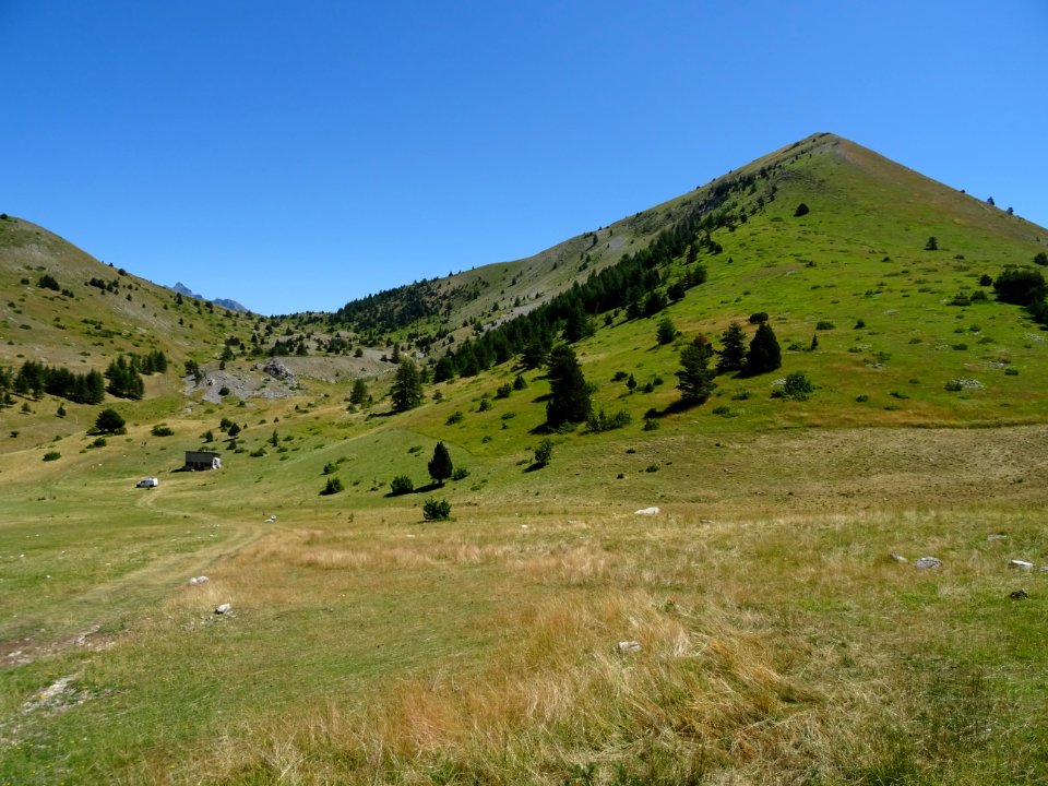 Petit vallon paisible où coule le Rif (invisible ici) dans… 