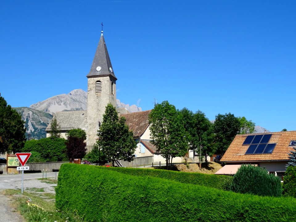 Eglise de Poligny, Poligny, Hautes-Alpes 