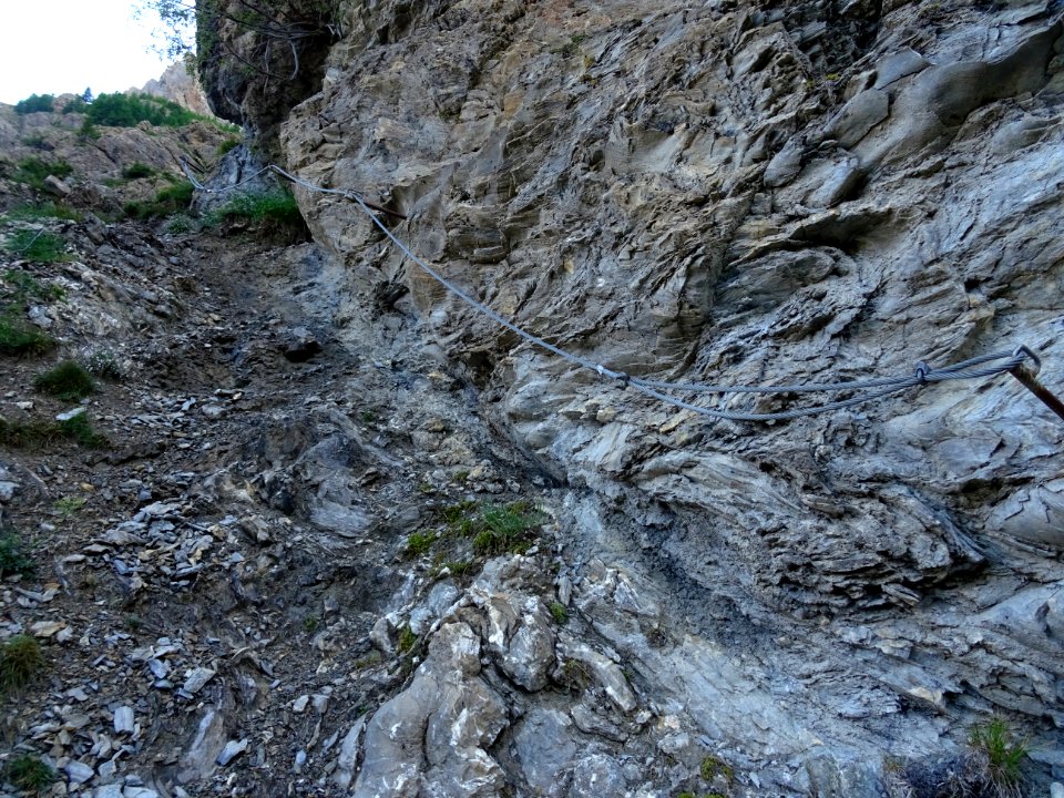 Passage avec un câble 