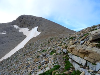 Sur l'arête de la Dent, en montant vers le Pic de Mourre-F… 