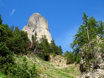 L' Aiguillette du Lauzet ... dire qu'on descend de là-haut… 
