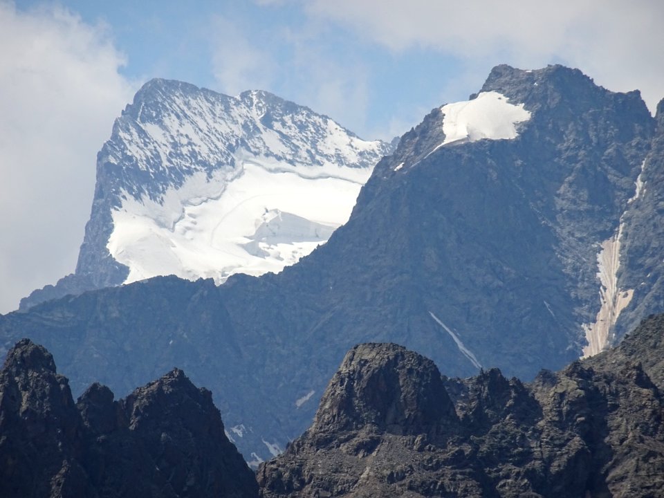 La Barre des Ecrins au zoom 