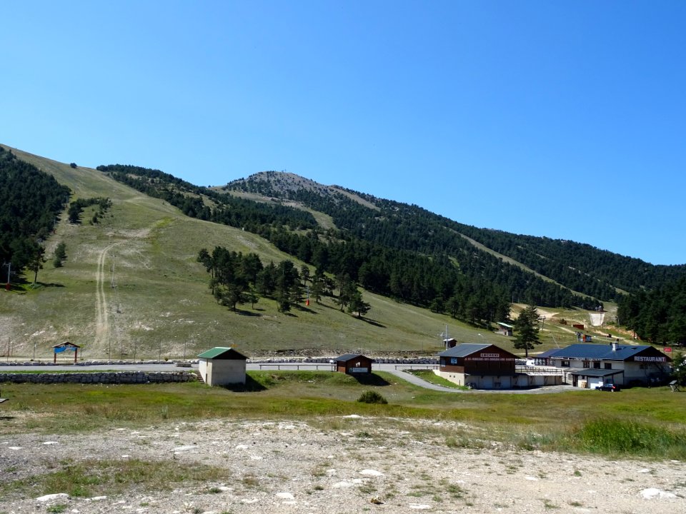 Station de ski, Gréolières-les-Neiges, Alpes-Maritimes 