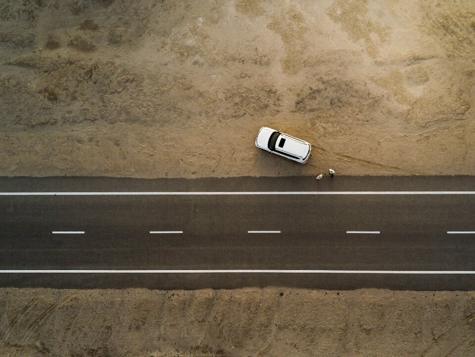 Street highway travel