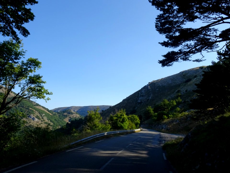 Dans la montée entre le col du Ferrier et le col de la Sin… 