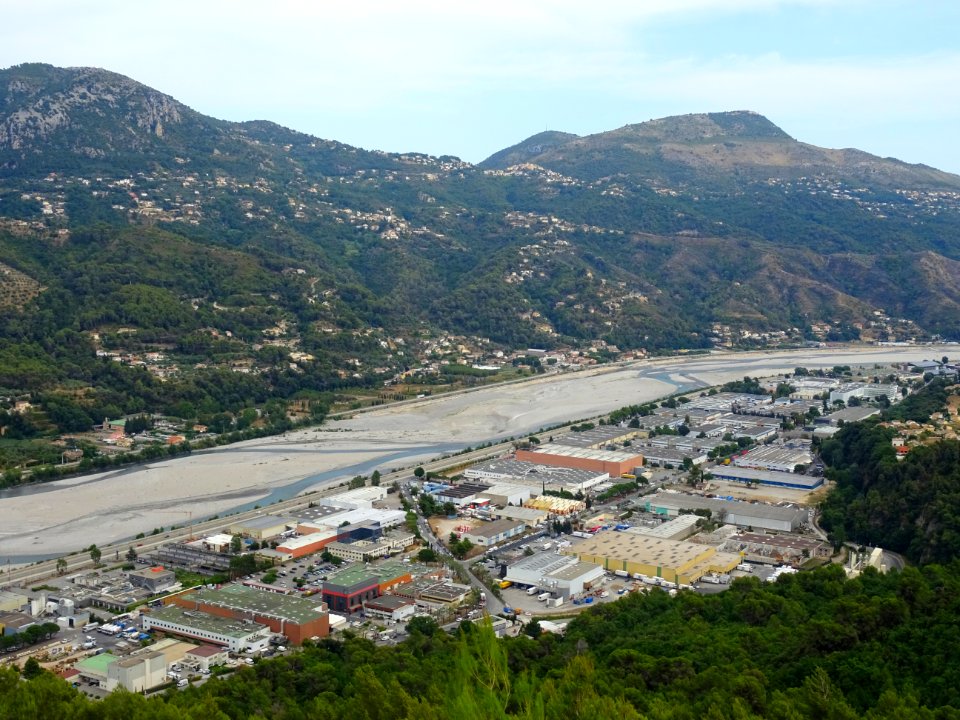 La vallée du Var, Alpes-Maritimes 