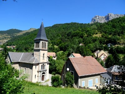 Eglise Saint-Disdier, Saint-Disdier-en-Dévoluy, Hautes-Alp… 