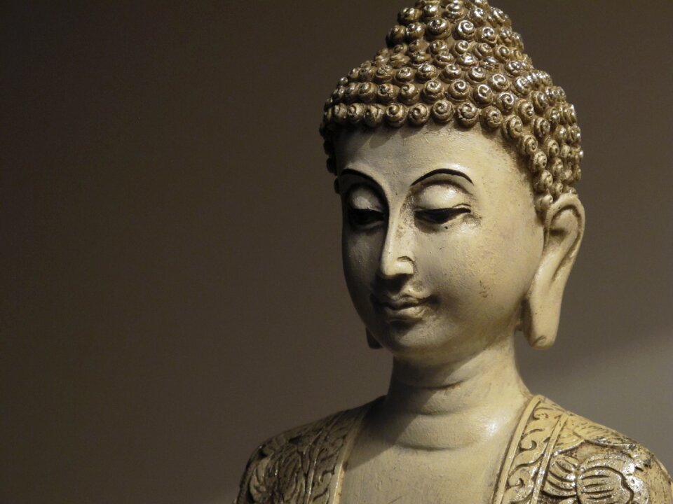 Buddhism religion smile