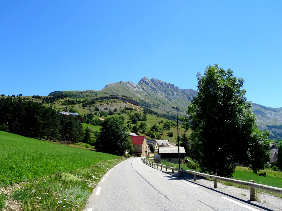 Regard arrière, Saint-Etienne-en-Dévoluy, Hautes-Alpes 