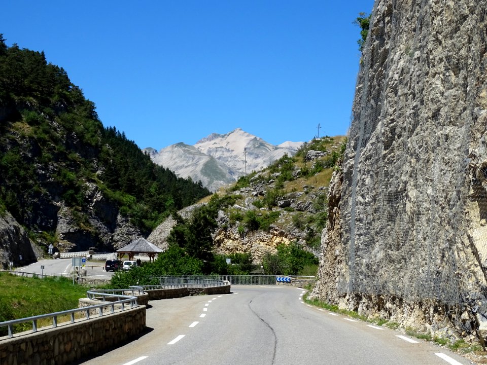 Sur la D17, dans les gorges de la Souloise, Hautes-Alpes 