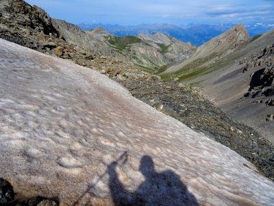 Entre le Col de la Colette Verte et le Pas du Curé, le reg… 