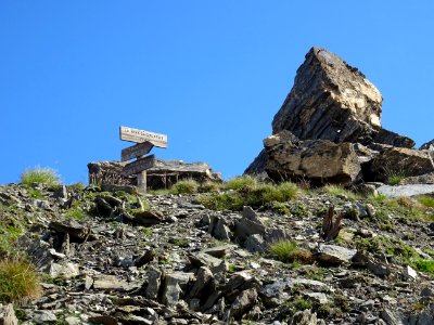 Arrivée sous le Col de la Colette Verte 2900 m 
