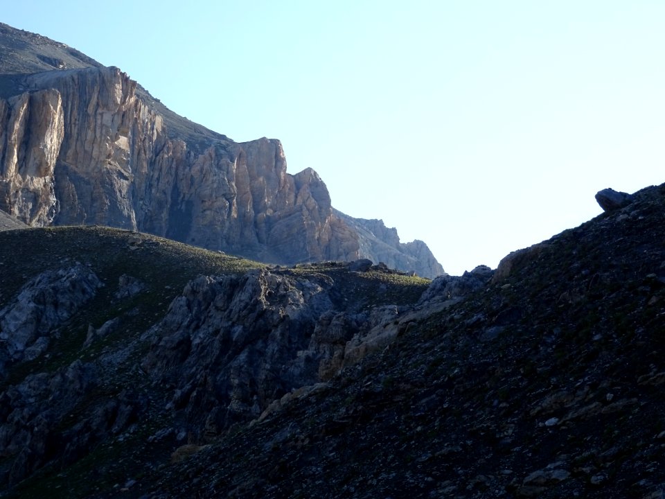 Montée vers le Vallon Claus 