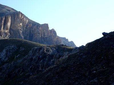 Montée vers le Vallon Claus 