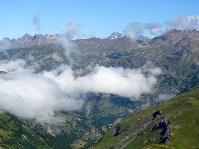 Panorama vers le nord-ouest depuis la Crête de la Dent 