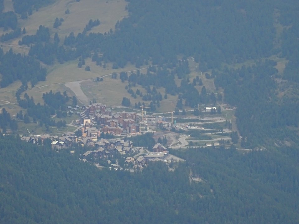 La station de Risoul 1850 m 
