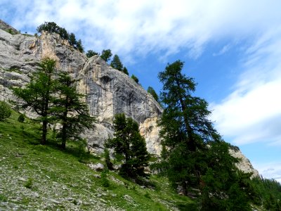Il va falloir remonter tout la haut ... sur la Crête d'And… 