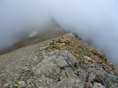 Depuis le Pic du Mourre-Froid, suite de la descente vers l… 