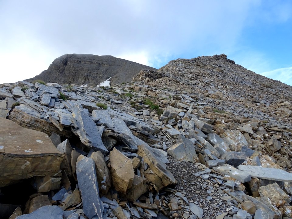 Sur l'arête de la Dent, en montant vers le Pic de Mourre-F… 