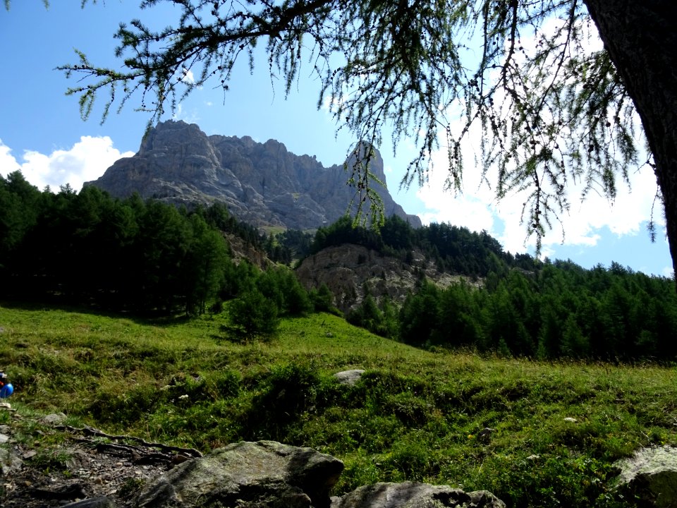 L' Aiguillette du Lauzet est le pic à droite 