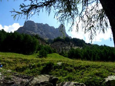 L' Aiguillette du Lauzet est le pic à droite 