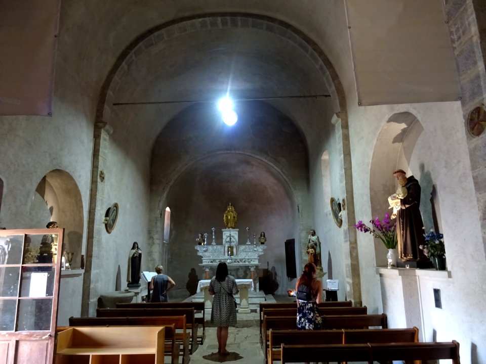 Eglise Saint-Vincent, Gourdon, Alpes-Maritimes 