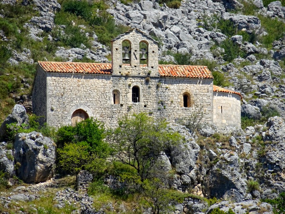 Chapelle Saint-Etienne, Gréolières, Alpes-Maritimes 