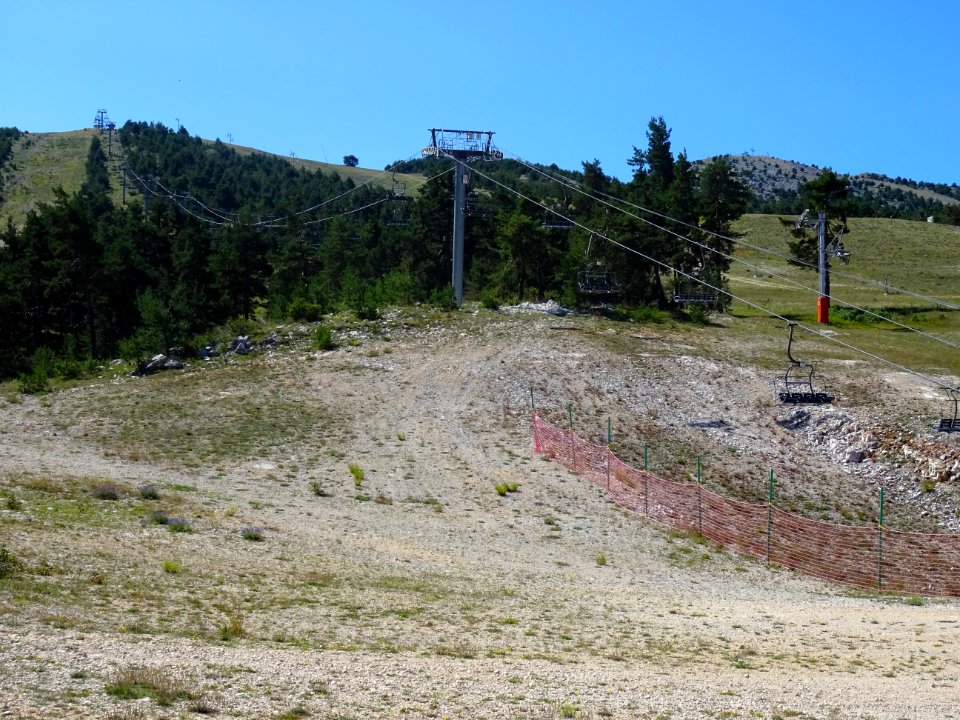 Station de ski, Gréolières-les-Neiges, Alpes-Maritimes 