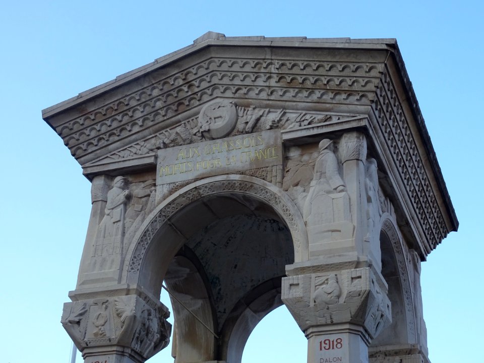 Monument aux morts, Grasse, Alpes-Maritimes 