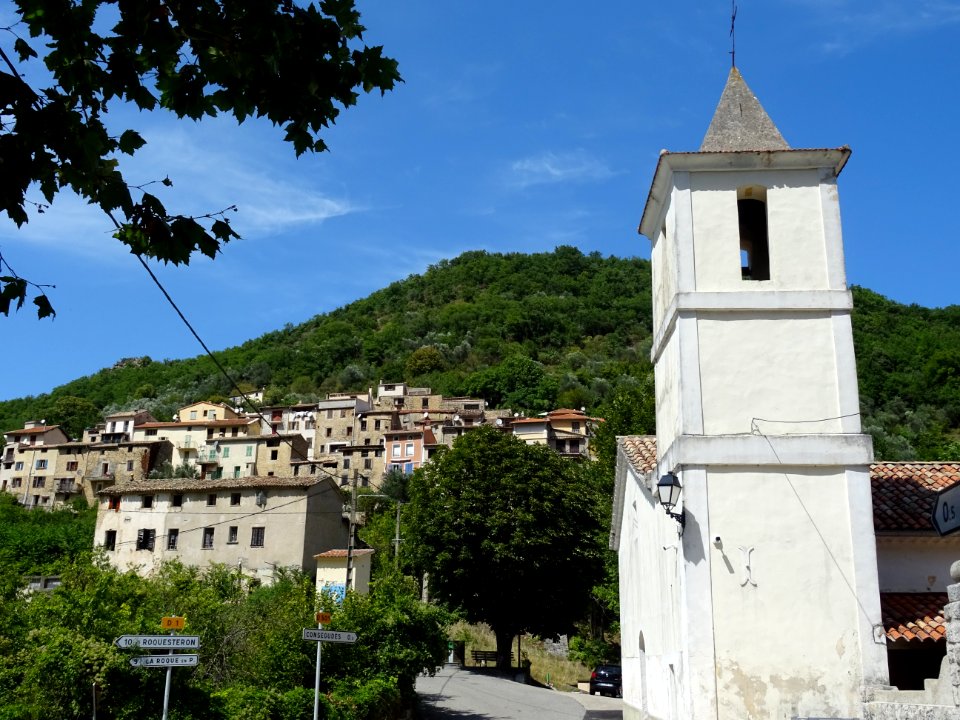 Eglise Saint-Georges, Conségudes, Alpes-Maritimes 