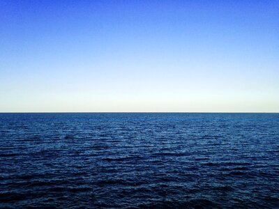 Water ocean blue