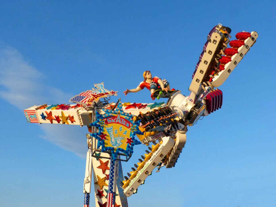 Adrenaline skater fairground
