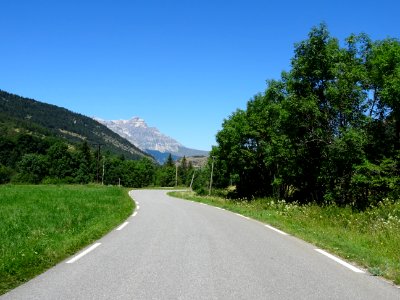Dans la descente avant Saint-Etienne-en-Dévoluy, Hautes-Al… 
