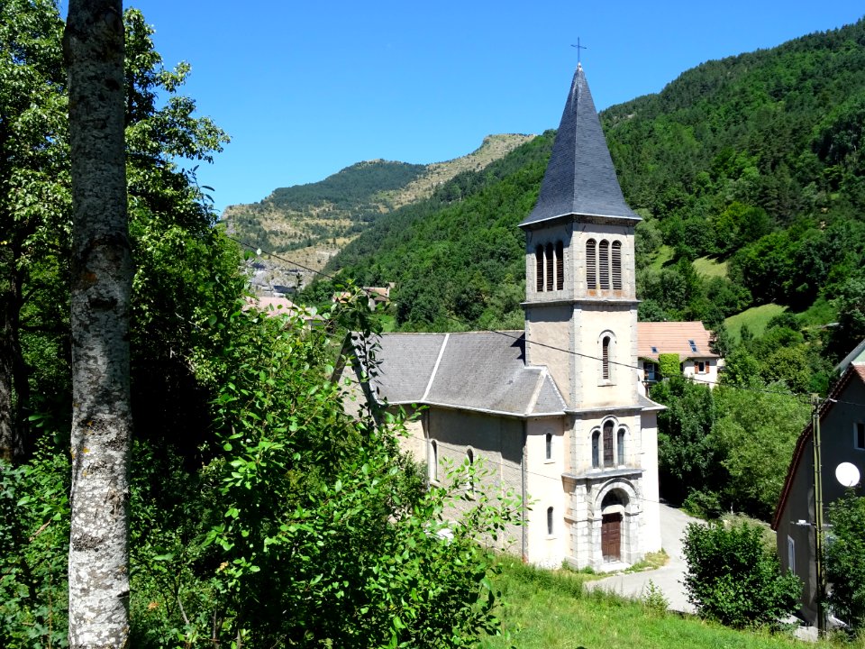 Eglise Saint-Disdier, Saint-Disdier-en-Dévoluy, Hautes-Alp… 