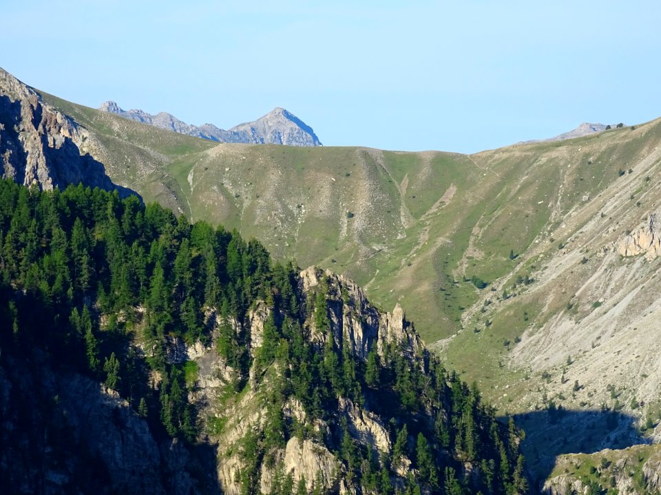 Pic de Chabrières, col de la Coulette 